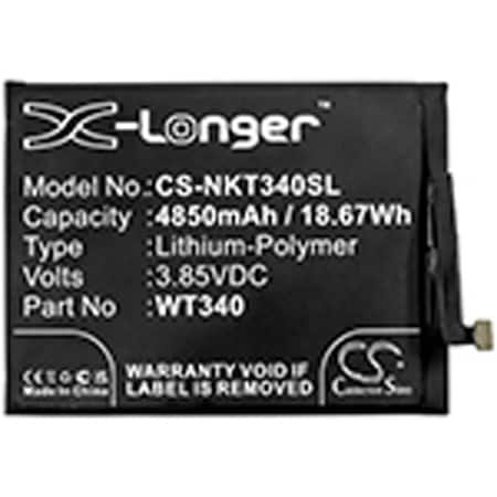 Replacement For Nokia Wt340 Battery